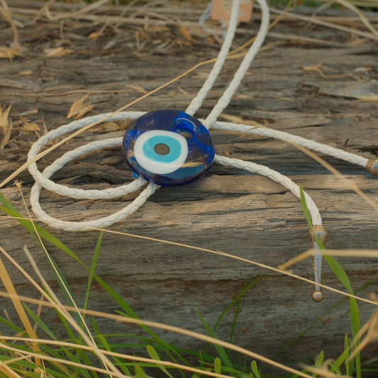 08 Evil Eye Bolo Tie - “No Evil”