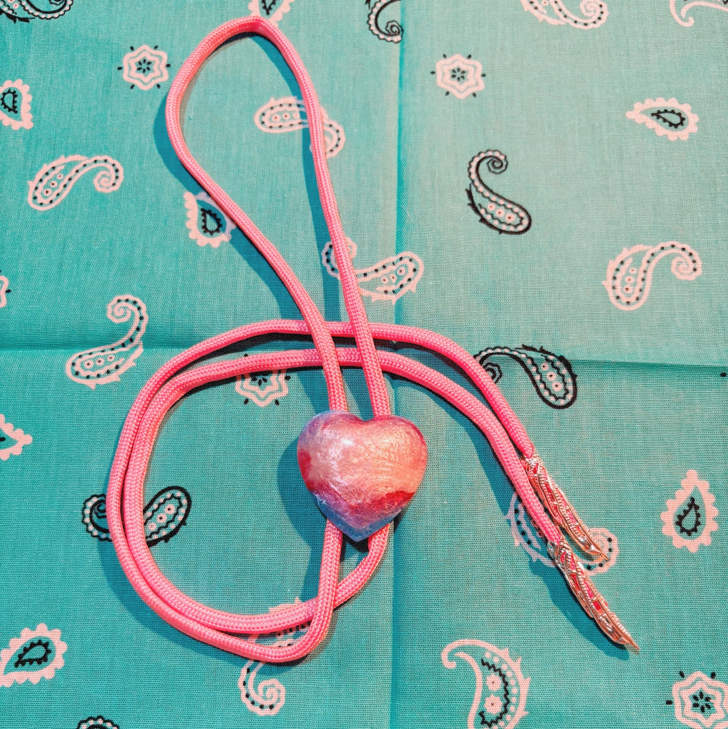 44 Resin Bolo Ties - “Trans Pride Series”