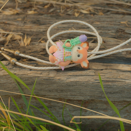 123 Calico Critter Bolo Tie - “Deerly Beloved”