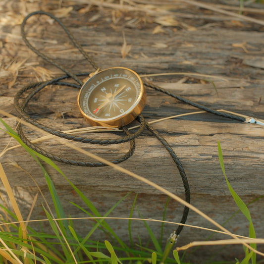 203 Compass Bolo Tie - “True North”