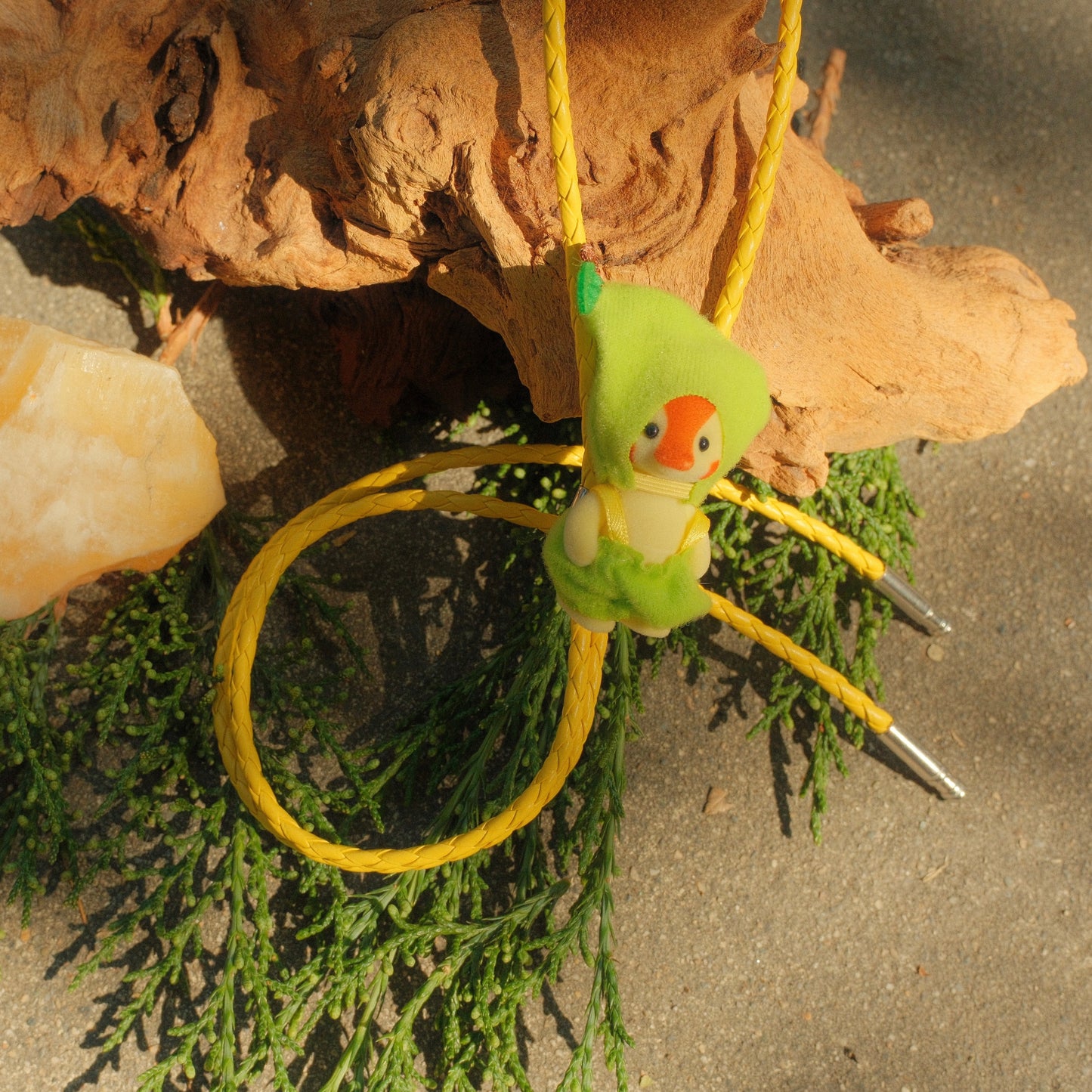 140 Calico Critter Bolo Tie - “Fruity Bandit”