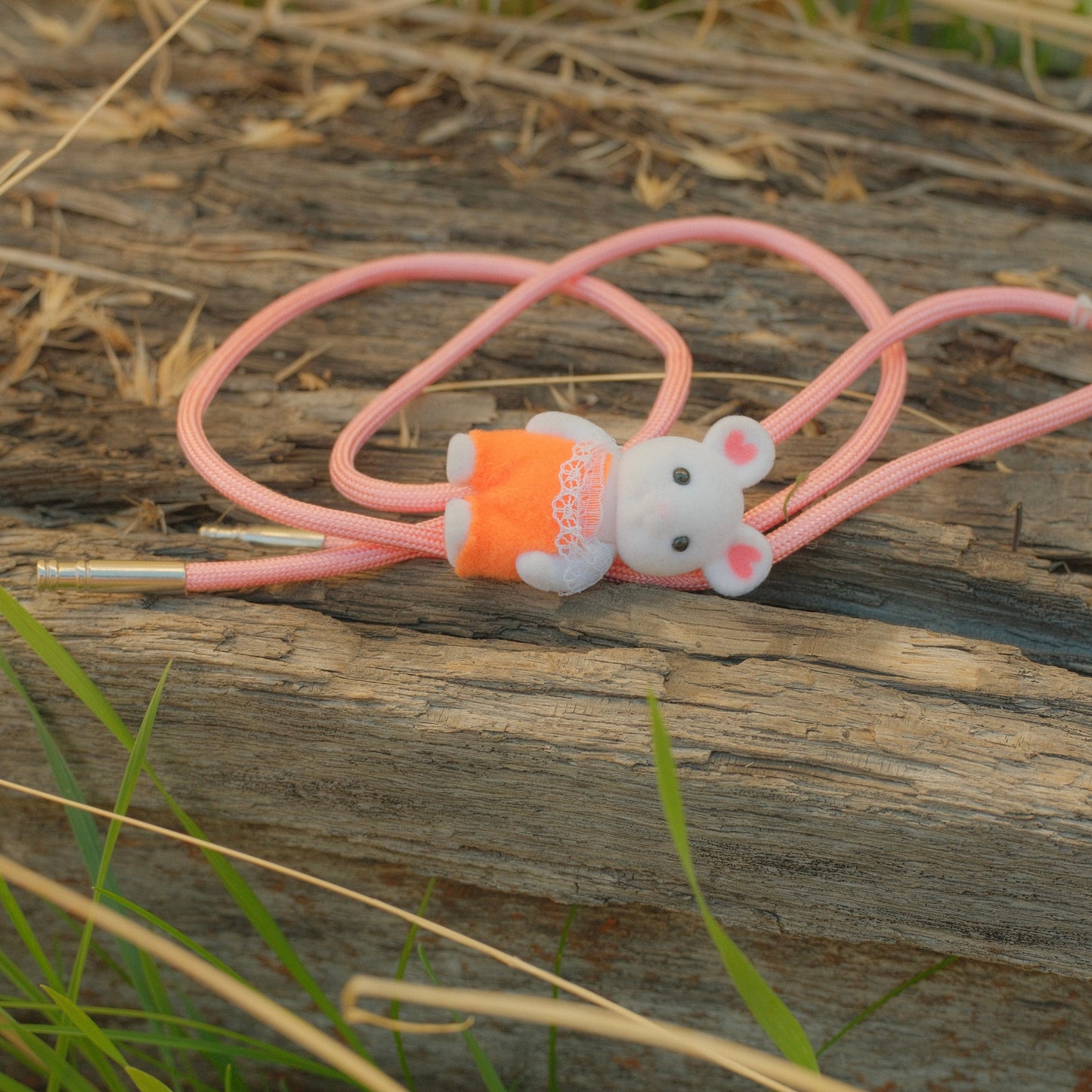 12 Calico Critters Bolo Tie - “Naptime Rodeo”