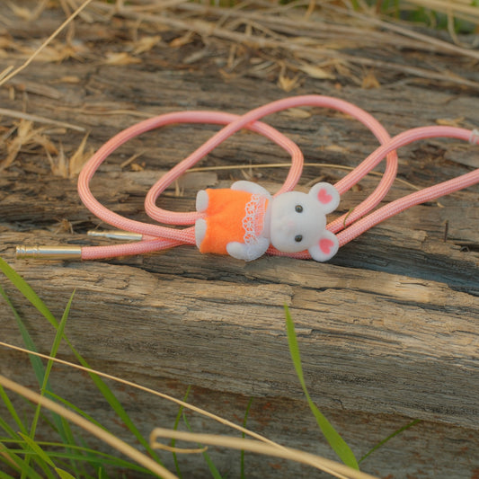 12 Calico Critters Bolo Tie - “Naptime Rodeo”