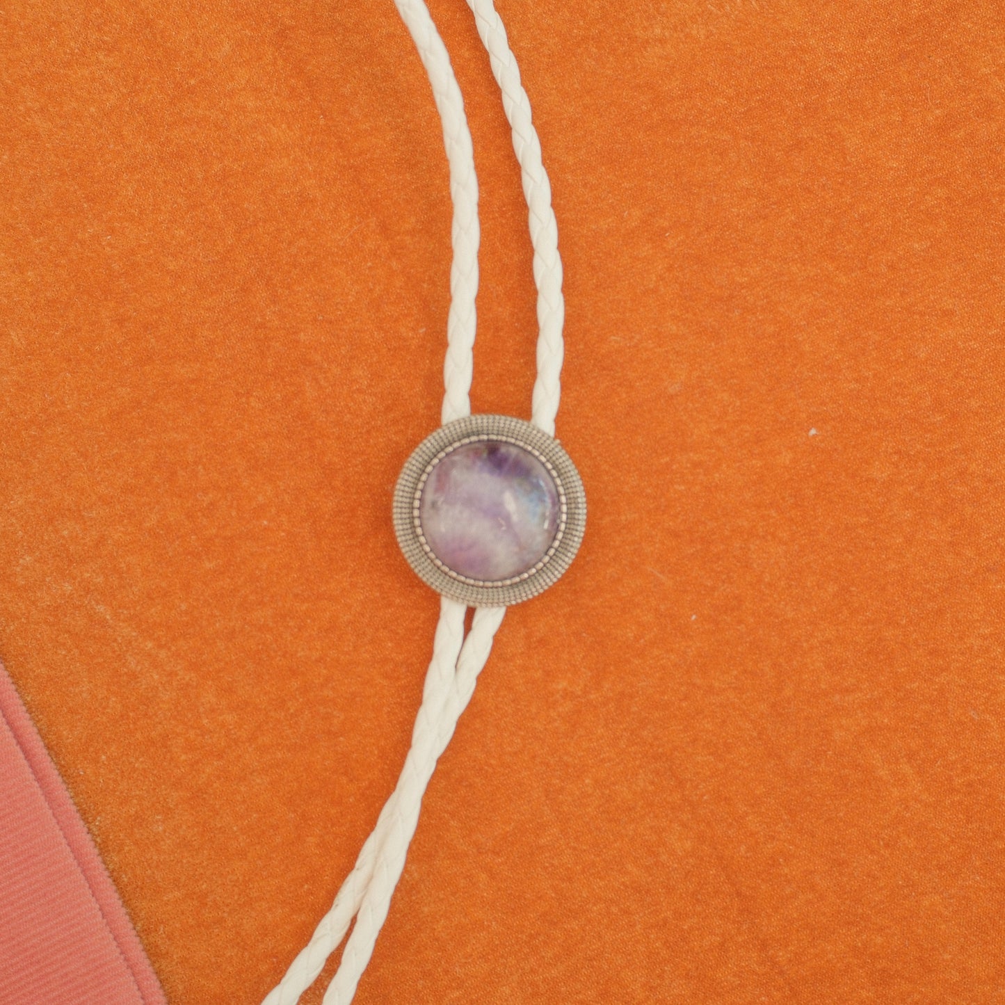 354 Amethyst Bolo Tie - “Fancy Enough”