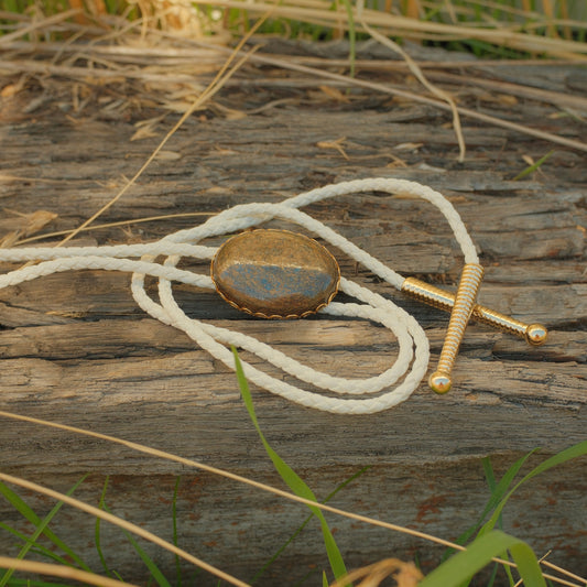 93 Bronzite Bolo Tie - “Dust & Glory”
