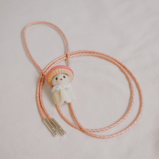139 Calico Critter Bolo Tie - “Pint Size Posse”