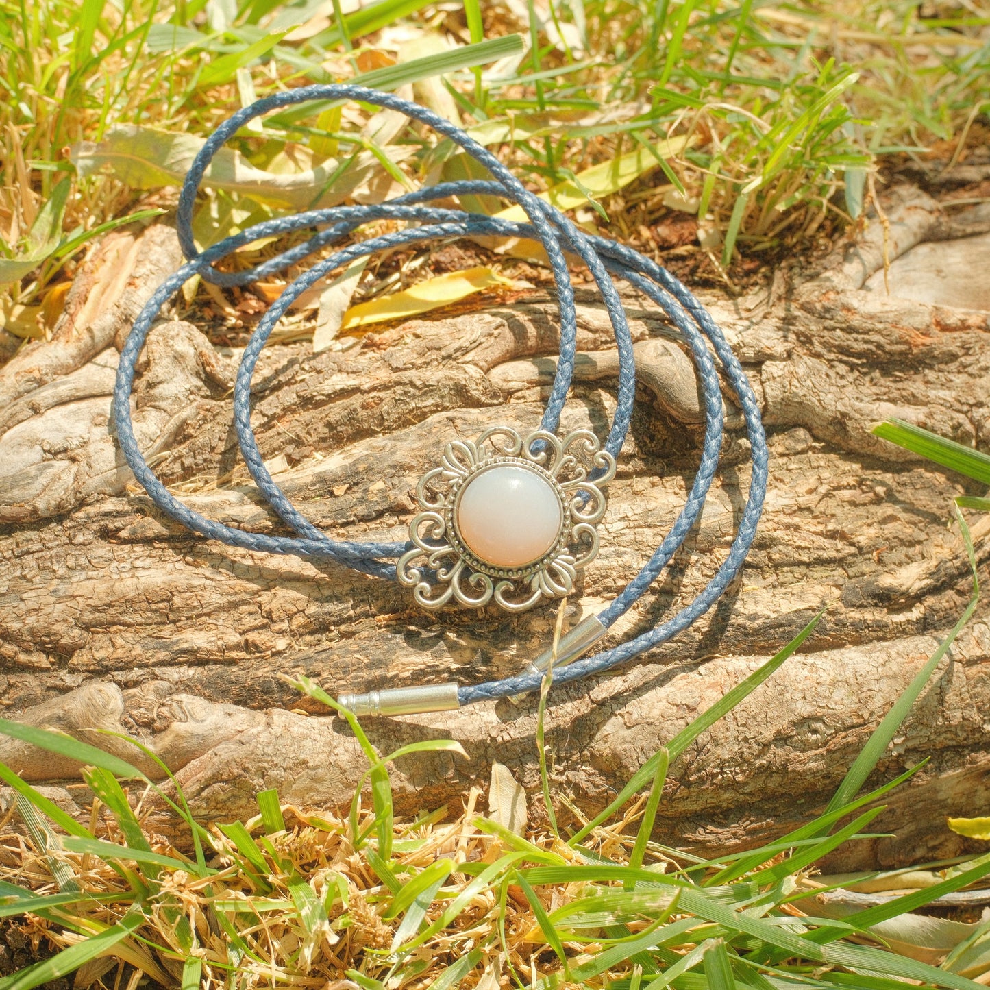 444 Smokey Quartz Bolo Tie - “Midnight Parlor”