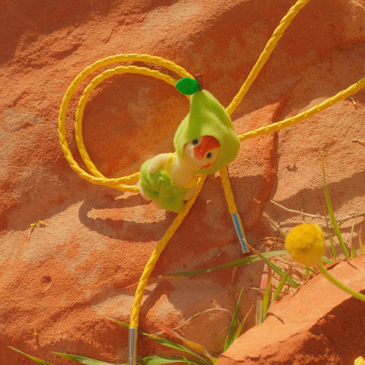 140 Calico Critter Bolo Tie - “Fruity Bandit”
