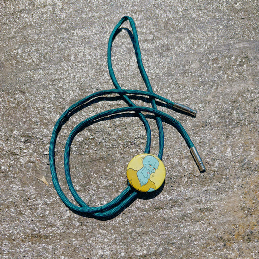 Squidward Button Bolo Tie - “Handsome Realness”
