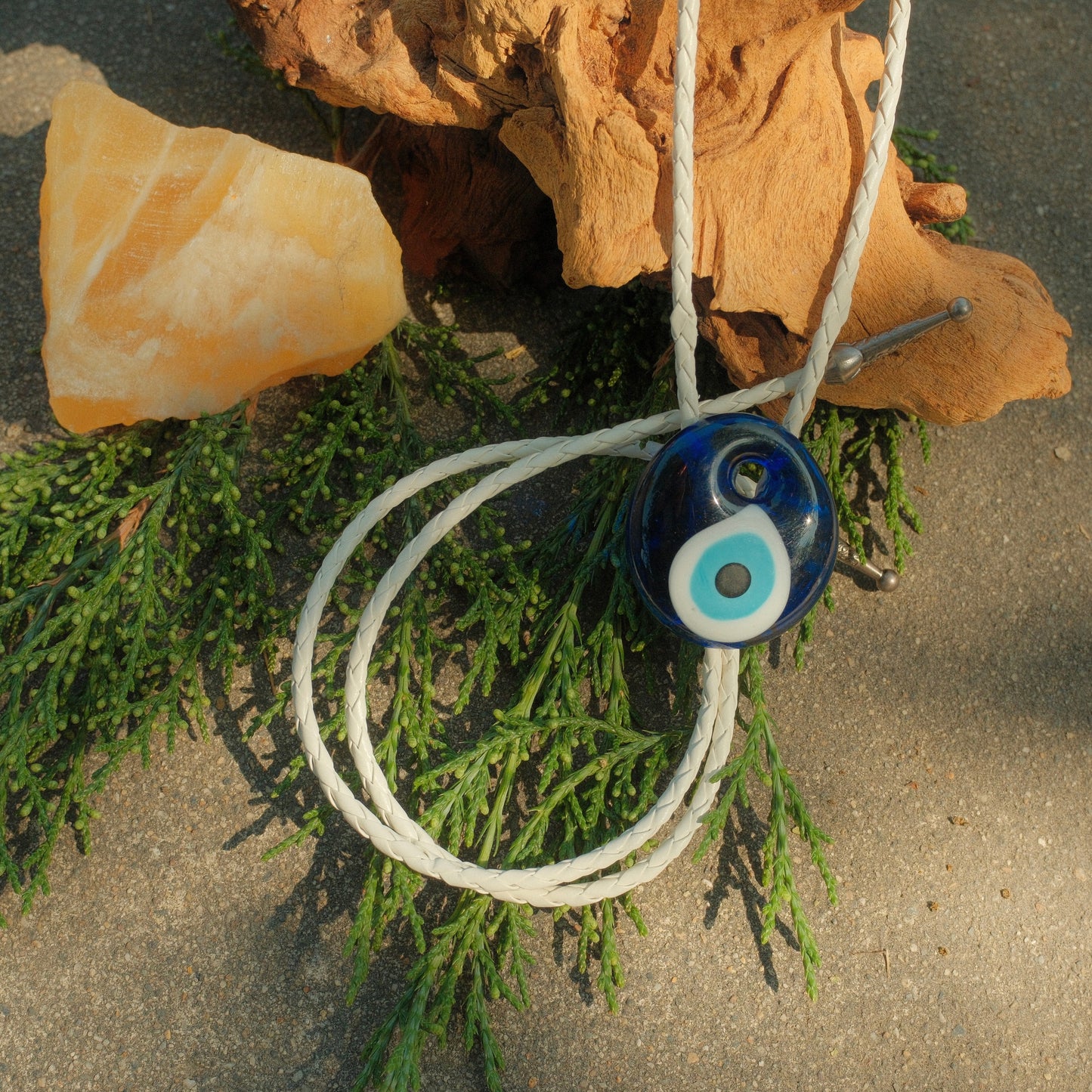 08 Evil Eye Bolo Tie - “No Evil”
