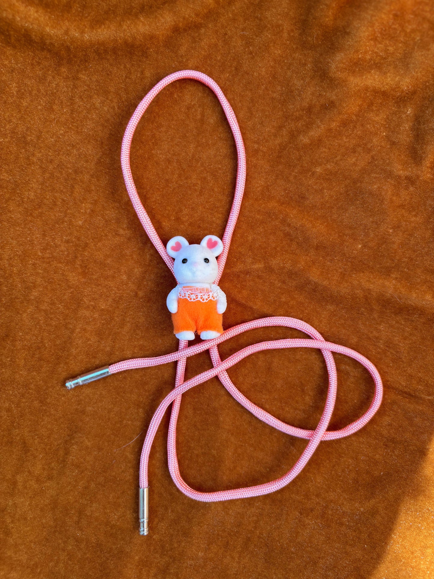 12 Calico Critters Bolo Tie - “Naptime Rodeo”