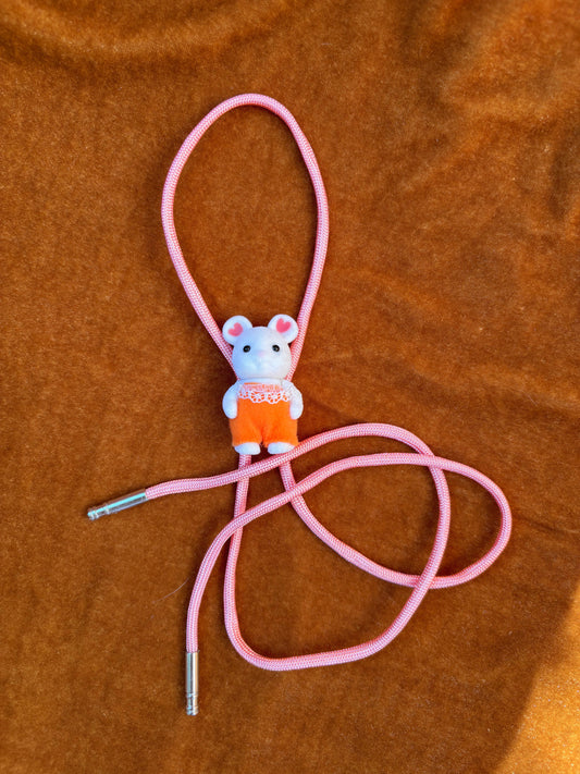 Calico Critters Bolo Tie - “Naptime Rodeo”