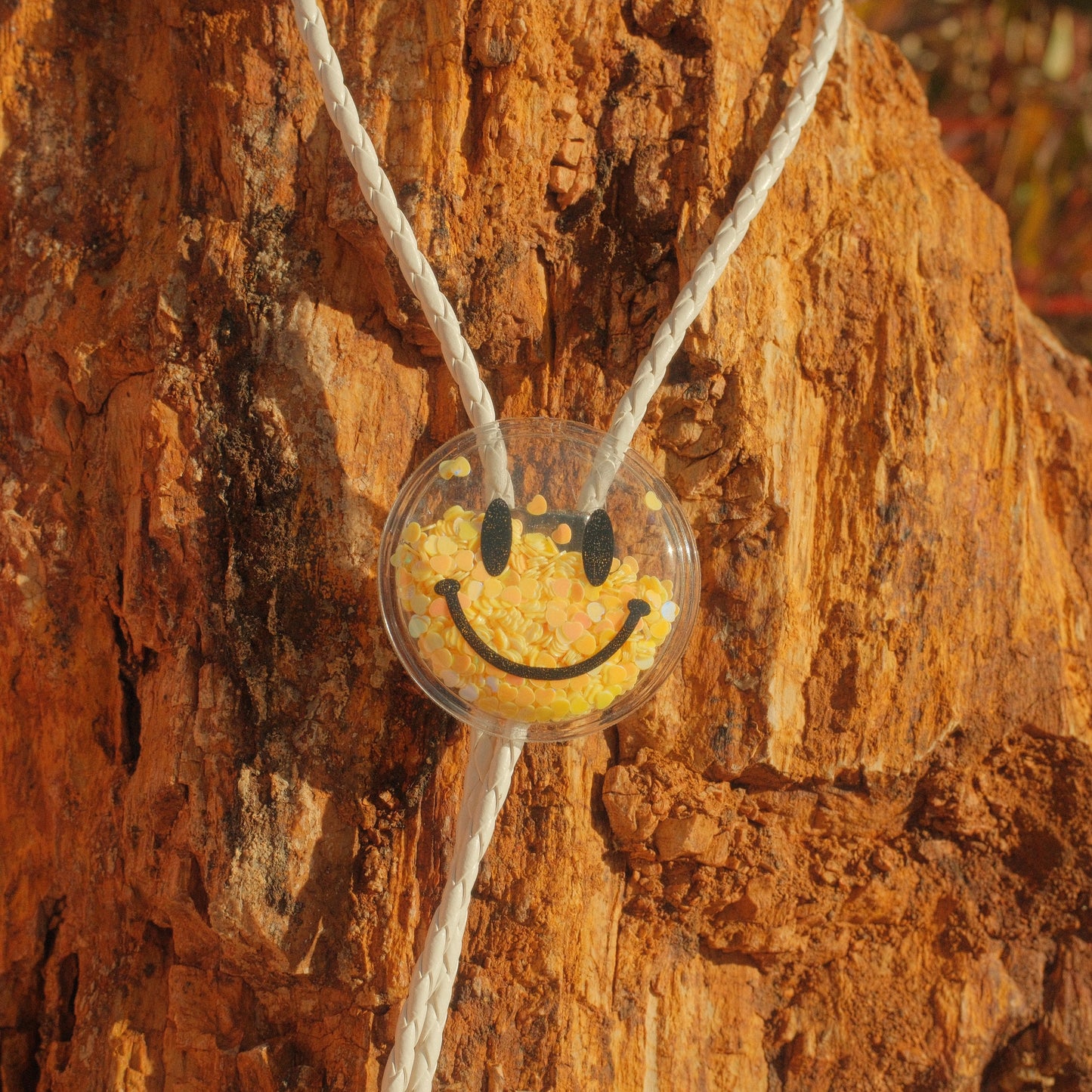 201 Vinyl Bolo Tie - “Smile Like You Mean It”