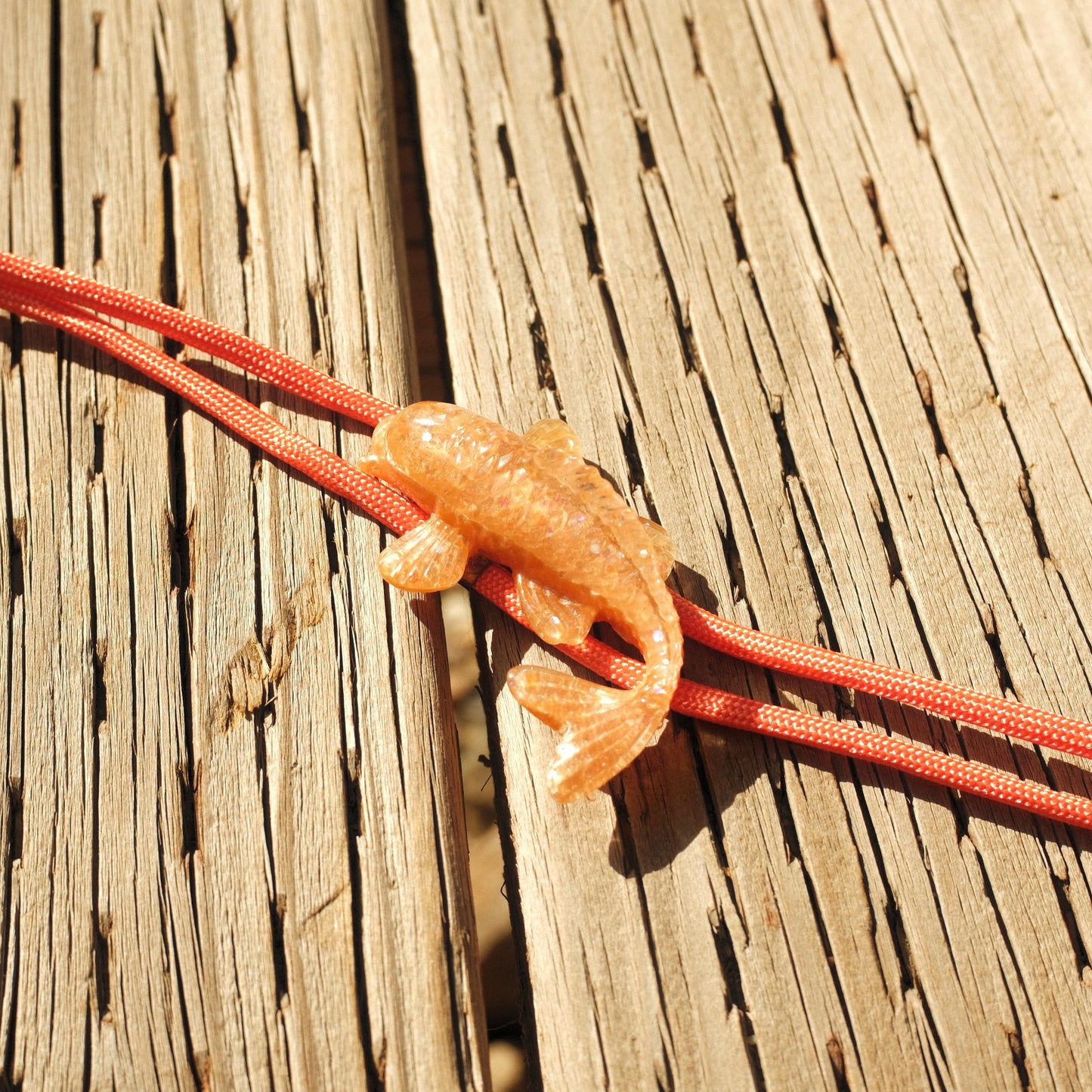 47 Resin Koi Bolo Ties - “Fish Outta Water”