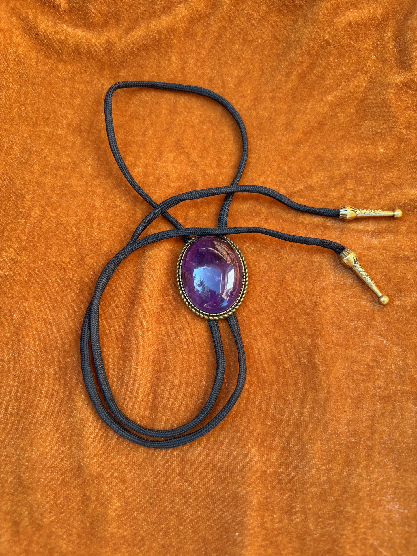 Fluorite Bolo Tie - “Witching Hour”