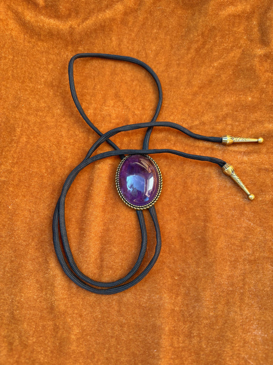 Fluorite Bolo Tie - “Witching Hour”