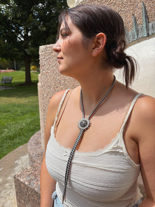 Llanite Bolo Tie – “Starborn in Texas”