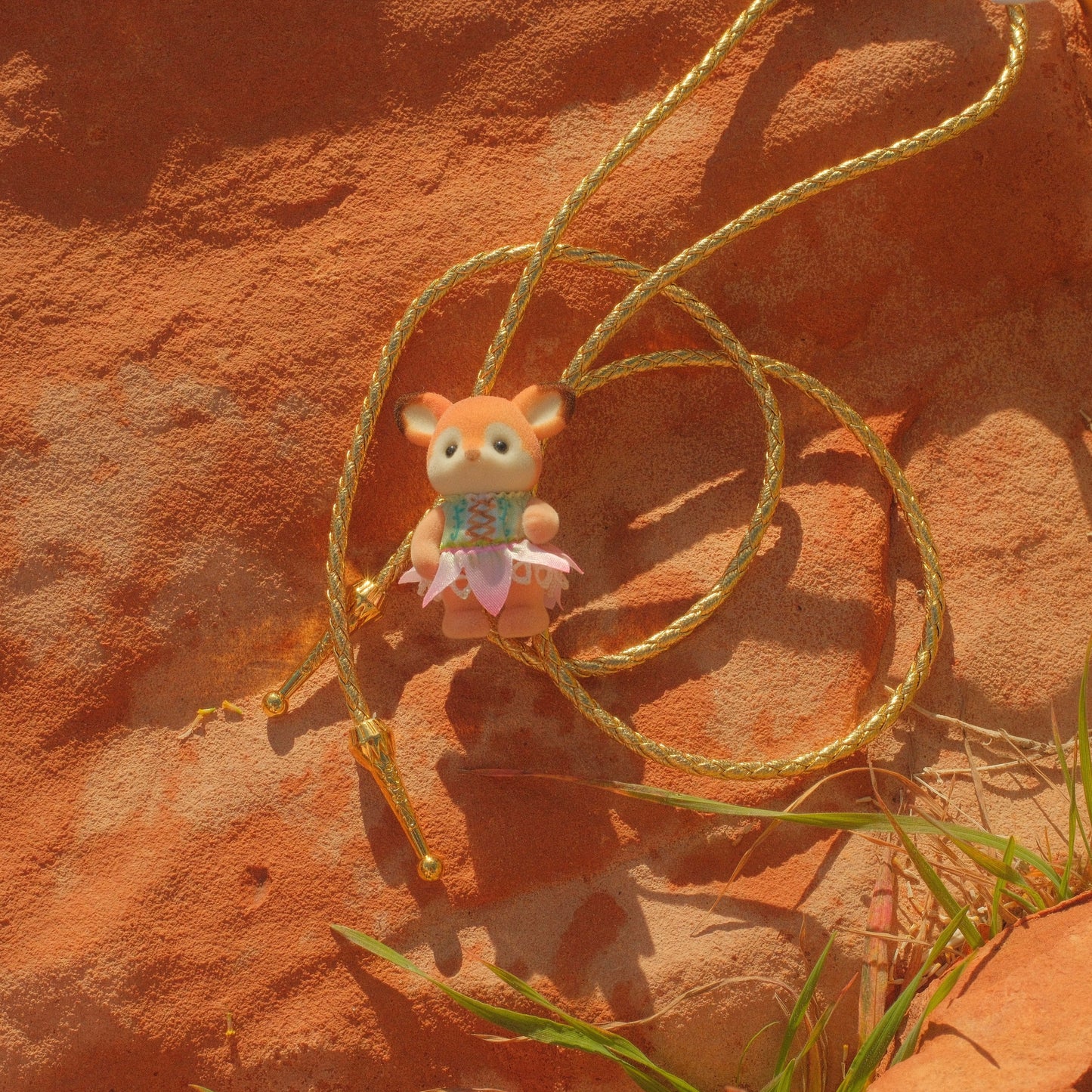 123 Calico Critter Bolo Tie - “Deerly Beloved”