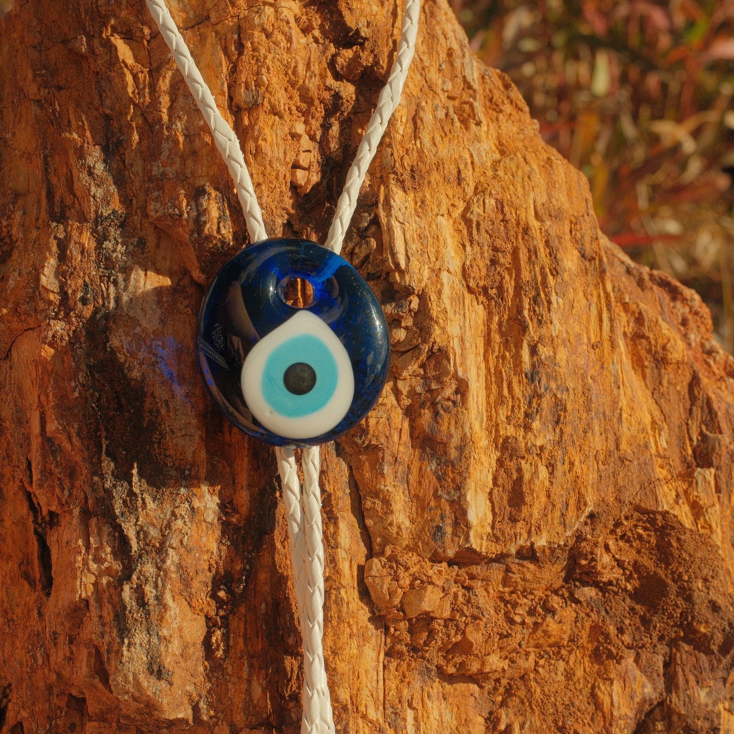 08 Evil Eye Bolo Tie - “No Evil”