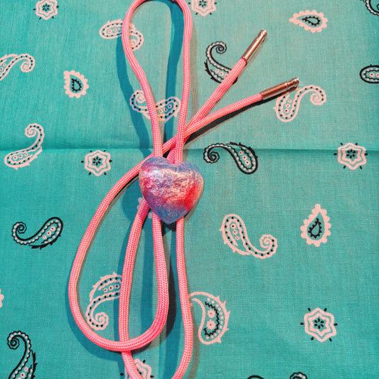 44 Resin Bolo Ties - “Trans Pride Series”