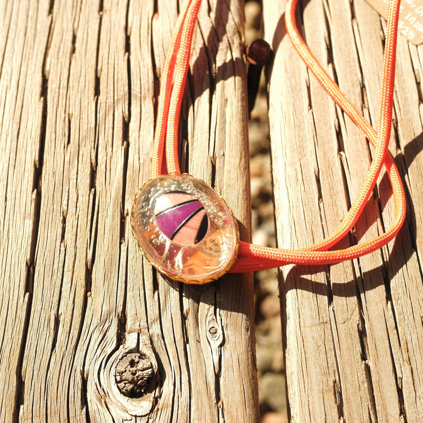 66 Resin Bolo Tie - “Southwest Charm”